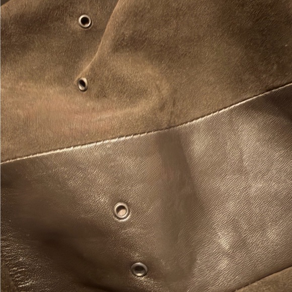 Gucci Vintage Lambskin & Suede block checked designer jacket - Picture 15 of 15